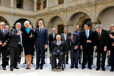 Bộ trưởng Tài chính và Thống đốc ngân hàng trung ương các nước G7. (Nguồn: Reuters)