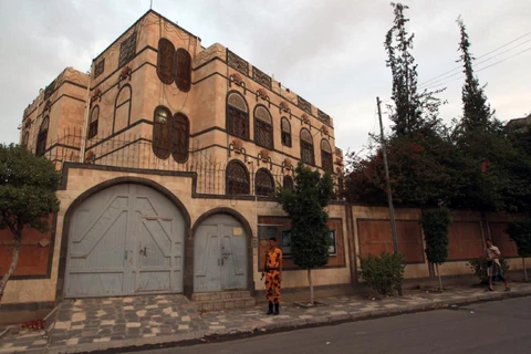 Đại sứ quán Iran tại Yemen. (Nguồn: AFP)