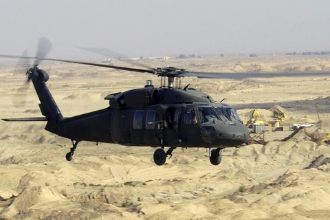 Trực thăng chiến đấu UH-60 Blackhawk. (Nguồn: wikipedia.org)