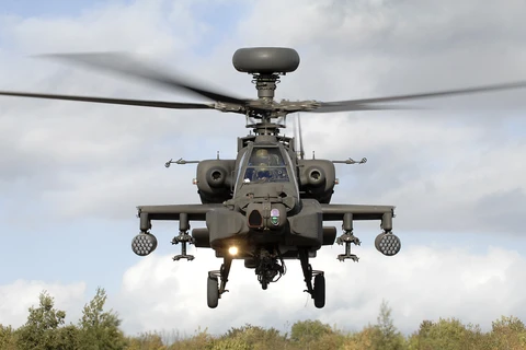 Máy bay tấn công Apache. (Nguồn: en.wikipedia.org)