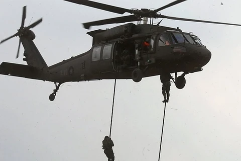 Mẫu trực thăng Black Hawk. (Nguồn: Reuters)