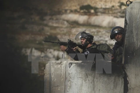Lực lượng an ninh Israel. (Nguồn: AFP/TTXVN)