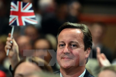 Thủ tướng Anh David Cameron. (Nguồn: AFP/TTXVN)