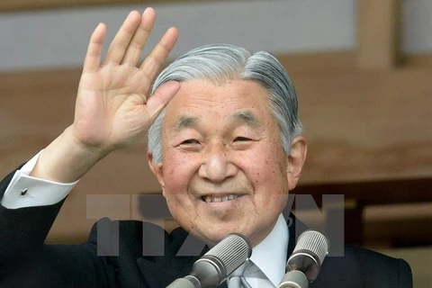Nhật Hoàng Akihito. (Nguồn: AFP/TTXVN)