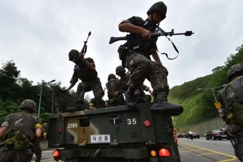 Các binh sỹ Hàn Quốc. (Nguồn: AFP)