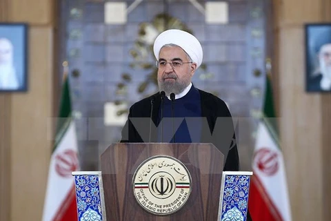  Tổng thống Iran Hassan Rouhani. (Nguồn: AFP/TTXVN) 