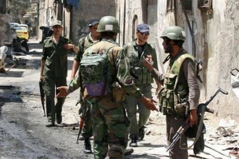Lực lượng quân đội Syria. (Nguồn: presstv.ir)