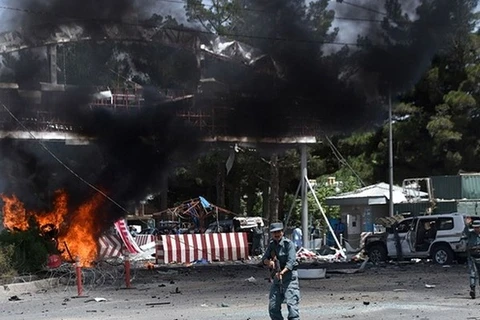 Hiện trường một vụ đánh bom ở Kabul. Ảnh minh họa. (Nguồn: AFP/Getty)