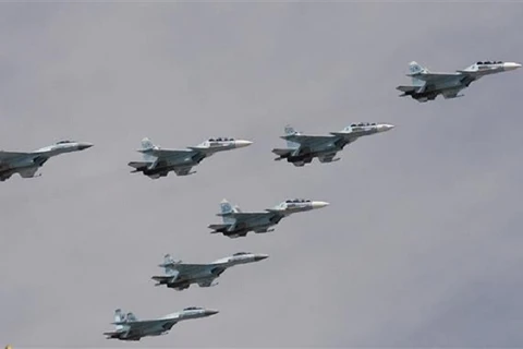 Máy bay chiến đấu Sukhoi 30. (Nguồn: cameroon-concord.com)