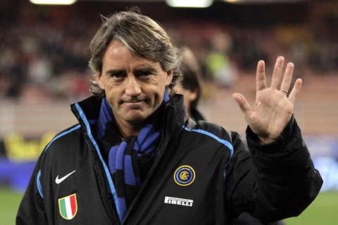 Mancini và các học trò sẽ phải rất nỗ lực để giành chiến thắng ở trận derby sắp tới. (Nguồn: AP)