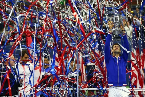 Djokovic đã giành chiến thắng 3-1 (tỷ số các set là 6-4, 5-7, 6-4 và 6-4). (Nguồn: Getty)