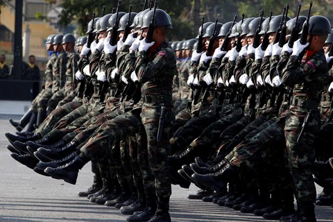 Lực lượng quân đội Thái Lan. (Nguồn: Reuters)