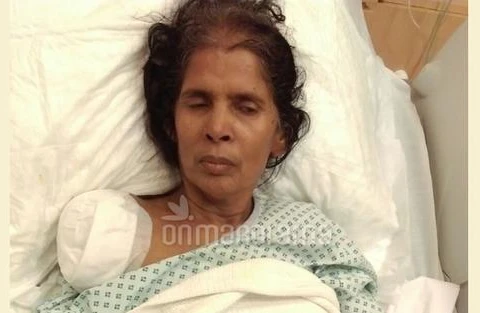 Sức khỏe của cô Kasthury Munirathnam đang rất yếu. (Nguồn: Twitter)