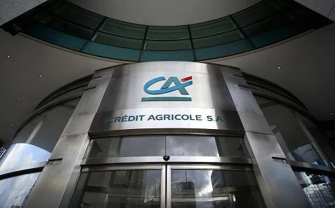 Trụ sở Ngân hàng Credit Agricole. (Nguồn: cnbc.com)