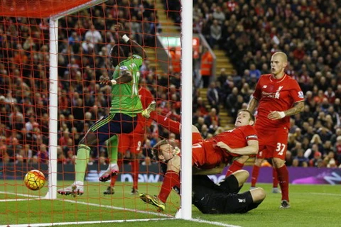 Bàn thắng của Sadio Mane khiến Liverpool hẫng hụt. (Nguồn: Reuters)