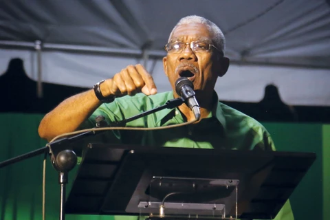 Tổng thống Guyana David Granger. (Nguồn: newstatesman.com)