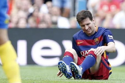 Chấn thương của Messi khá nặng. (Nguồn: Getty)