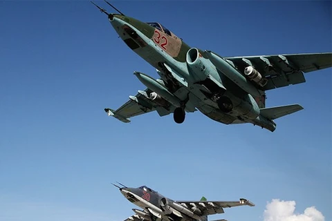 Máy bay chiến đấu Su-25 của Nga. (Nguồn: RIA Novosti)
