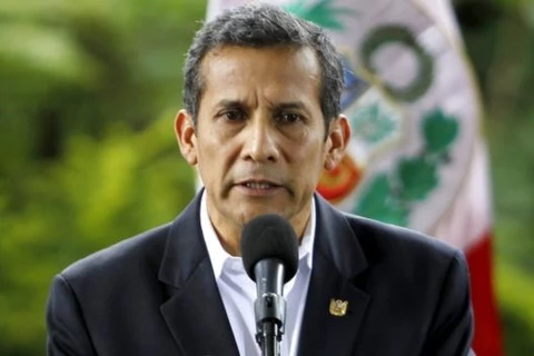 Tổng thống Peru Ollanta Humala. (Nguồn: Reuters)