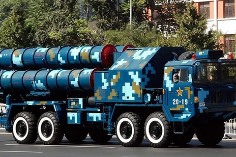 Hệ thống tên lửa HongQi-9 của Trung Quốc. (Nguồn: al-monitor.com)