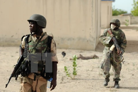 Binh sỹ Nigeria tuần tra tại bang Borno. Ảnh minh họa. (Nguồn: AFP/TTXVN)