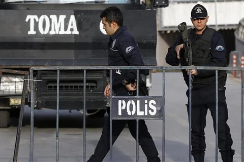 Cảnh sát Thổ Nhĩ Kỳ. (Nguồn: presstv.ir)