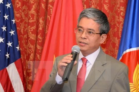 Đại sứ Phạm Quang Vinh. (Ảnh: Thanh Tuấn/TTXVN)