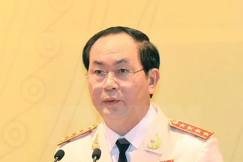 Ủy viên Bộ Chính trị; Ủy viên Ban Chấp hành Trung ương Đảng khóa X, XI. Đại tướng, Bộ trưởng Bộ Công an Trần Đại Quang.