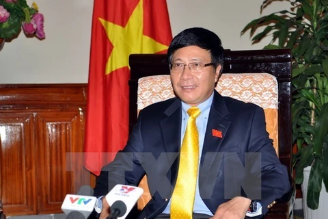 Ông Phạm Bình Minh. (Nguồn: TTXVN)