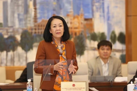 Bà Trương Thị Mai. (Ảnh: Phương Hoa/TTXVN)
