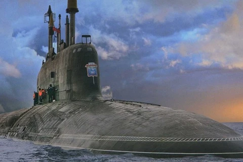Tàu ngầm hạt nhân của Nga. (Nguồn: gizmodo.com.au)