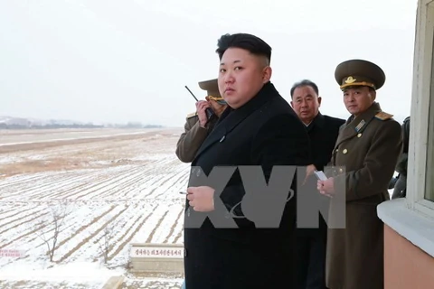 Nhà lãnh đạo Triều Tiên Kim Jong-Un. (Nguồn: THX/TTXVN)