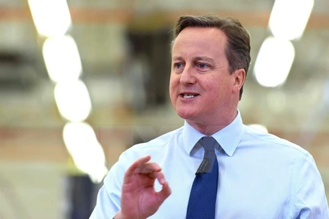 Thủ tướng Anh David Cameron. (Ảnh: AFP/TTXVN)