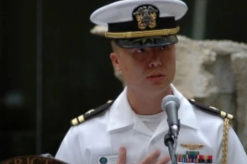 Thiếu tá Hải quân Edward Lin. (Nguồn: abcnews.go.com) 