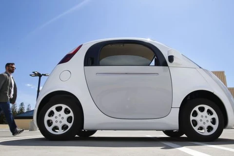 Mẫu xe tự lái của Google. (Nguồn: AP)