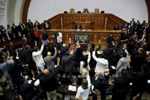 Một phiên họp của Quốc hội Venezuela. (Nguồn: Reuters)