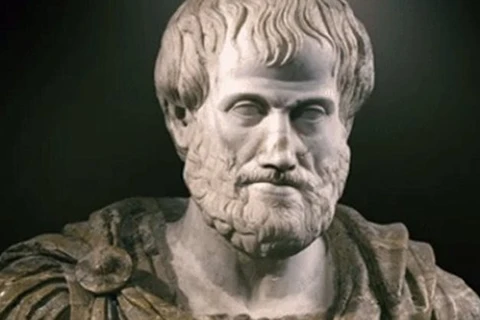 Bức tượng của triết gia cổ đại Aristotle. (Nguồn: protothema.gr) 