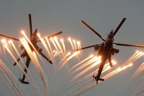 Trực thăng tấn công M​i-28. (Nguồn: Sputnik)