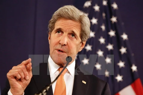 Ngoại trưởng Mỹ John Kerry. (Ảnh: AFP/TTXVN)