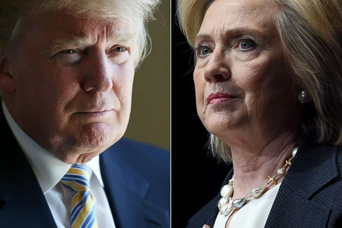 Donald Trump và đối thủ Hilary Clinton. (Nguồn: ABC News)