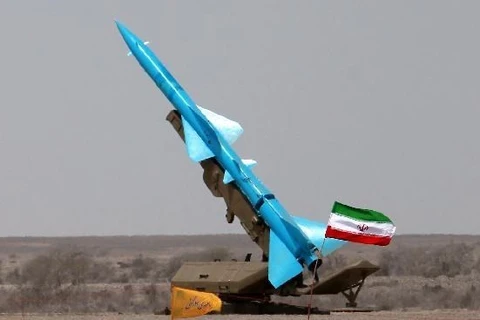Một loại tên lửa của Iran. (Ảnh: AFP)