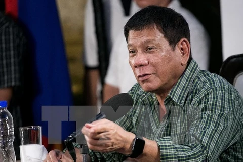 Tân Tổng thống Philippines Rodrigo Duterte. (Nguồn: AFP/TTXVN)
