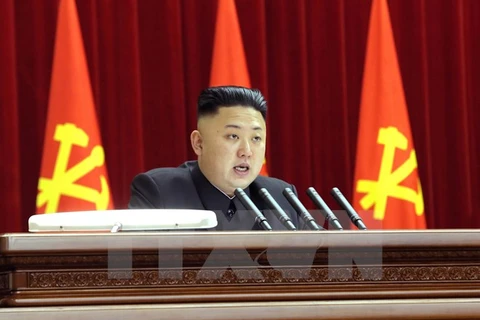 Nhà lãnh đạo Kim Jong-un. (Nguồn: Reuters/TTXVN) 