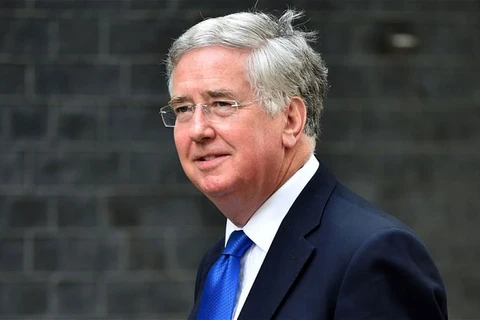 Bộ trưởng Quốc phòng Anh Michael Fallon. (Nguồn: telegraph.co.uk)