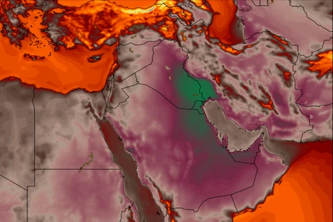 Ảnh minh họa. (Nguồn: WeatherBell.com)