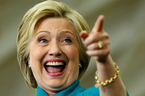 Cựu Ngoại trưởng Mỹ Hillary Clinton. (Nguồn: AP)
