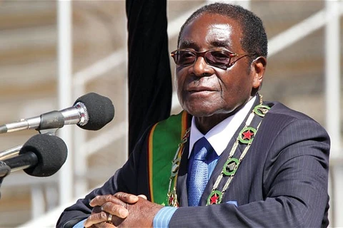 Tổng thống Zimbabwe Robert Mugabe, (Nguồn: telegraph.co.uk)