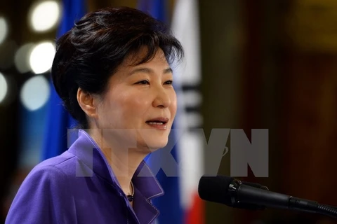 Tổng thống Hàn Quốc Park Geun Hye. (Nguồn: AFP/TTXVN)