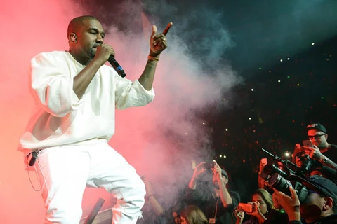 Kanye West đang ở đỉnh cao của sự nghiệp. (Nguồn: Getty)