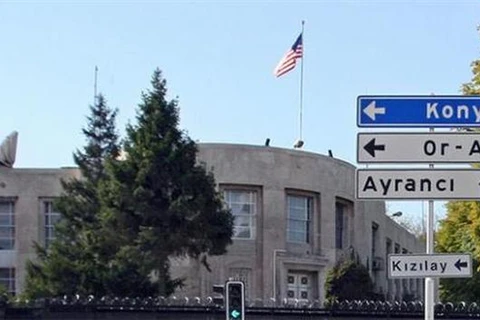Đại Sứ quán Mỹ ở Ankara. (Nguồn: hurriyetdailynews.com)